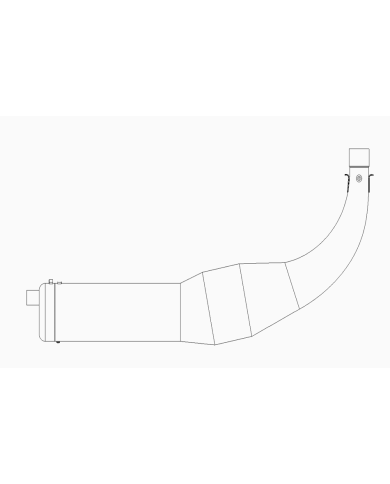 SILENZIATORE DI SCARICO KF2/HAT