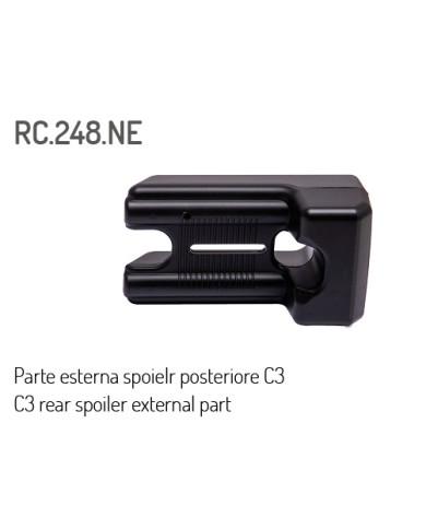 Carena esterna spoiler post. C3 KG (1 pz.)