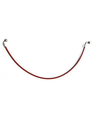 Tubo freno occhiello mm635 rosso mini