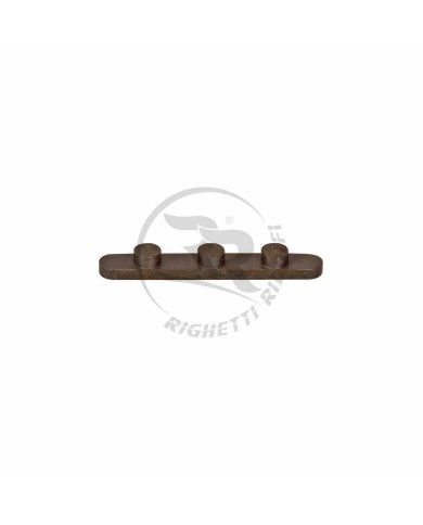 Chiavetta h.3,5 mm a 3 Pioli - Ø7,5 mm Interasse 17 mm