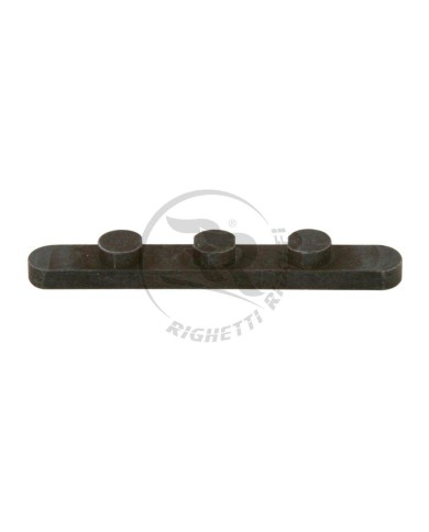 Chiavetta h.3,2 mm a 3 Pioli - Ø7,4 mm Interasse 17 mm