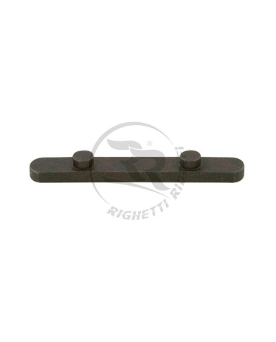 Chiavetta h.4 mm a 2 Pioli - Ø7,4 mm Interasse 34 mm