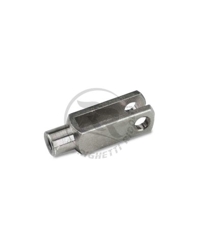 Forcella M6 L.36mm in Acciaio Zincato