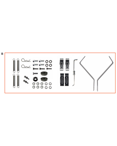 Kit supporti+viti carrozzerie 507/508
