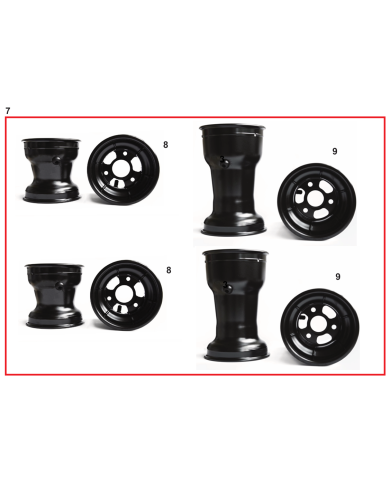 Set cerchi MG H132-H212 R2.0 CRG