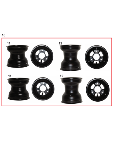 Set cerchi MG H120-H150 R2.0 CRG mini
