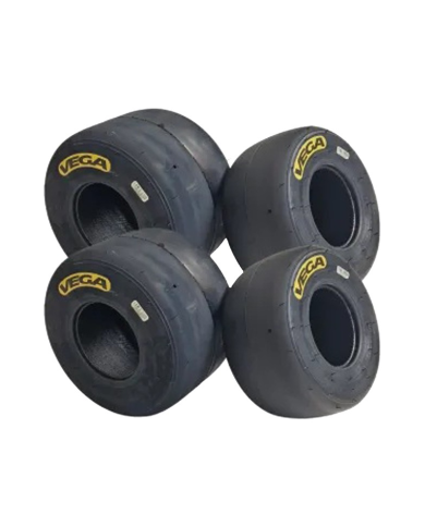 Set pneumatici slick Easykart per categoria BMB e TM Challenge 125cc